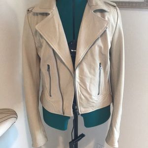 Women’s Leather Biker Jacket